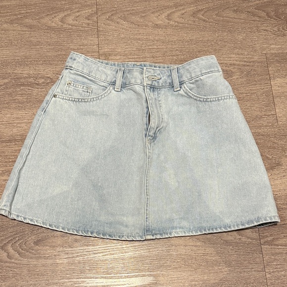 H&M Dresses & Skirts - H&M Light Blue Denim Mini Skirt